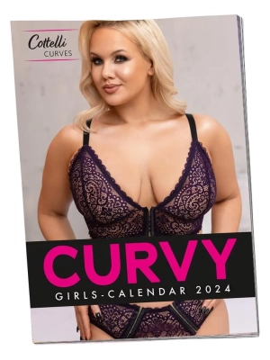 Erotický dámský plus size kalendář Curvy Girls 2022 1ks