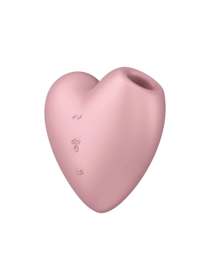 Stimulátor a vibrátor klitorisu Satisfyer Cutie Heart