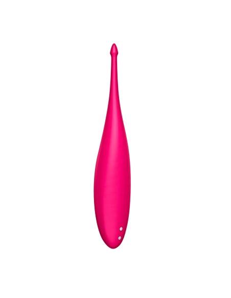 Satisfyer Twirling Fun - nabíjecí, vodotěsný vibrátor na klitoris (magenta)