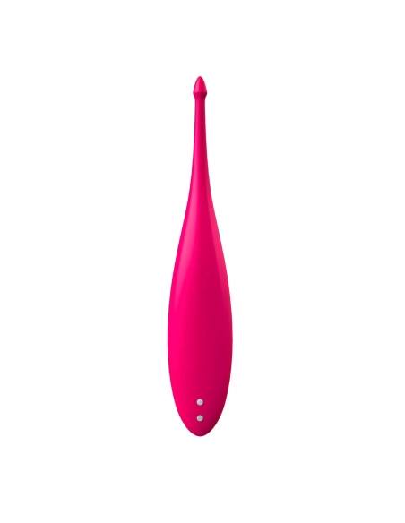 Satisfyer Twirling Fun - nabíjecí, vodotěsný vibrátor na klitoris (magenta)