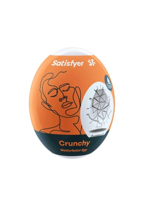 Masturbační vajíčko Satisfyer Egg Crunchy 1ks