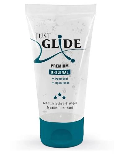 Veganský lubrikant na bázi vody Just Glide Premium Original 50ml