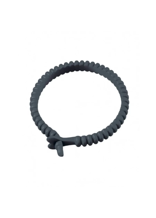 Nastavitelný silikonový kroužek na penis Dorcel Rimba Adjust Ring šedý