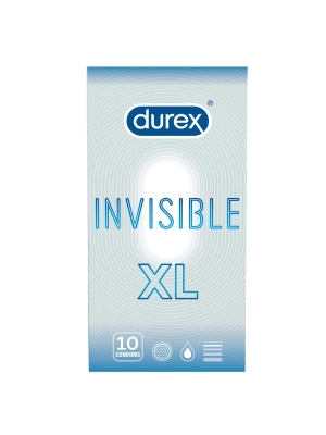 Extra velké kondomy Durex Invisible XL 10ks