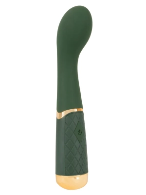Nabíjecí, vodotěsný vibrátor na bod G Emerald Love Luxurious G Spot Vibe zelený