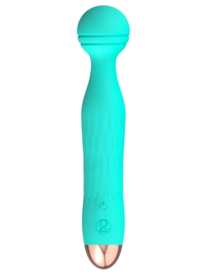 vodotěsný masážní vibrátor Cuties Mini Vibrator Green 2.G zelený