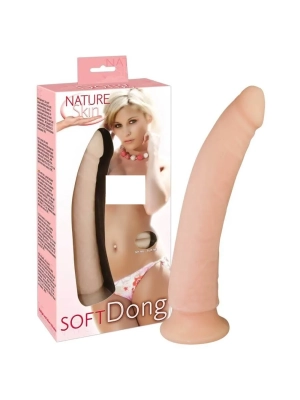 Pružné přírodní dildo - Nature Skin