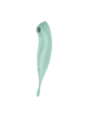 Vibrátor na klitoris Satisfyer Twirling Pro Connect App mint