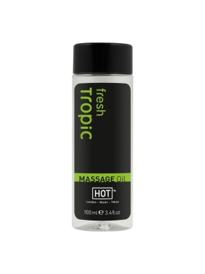 HOT masážní olej - čerstvý tropický (100 ml)