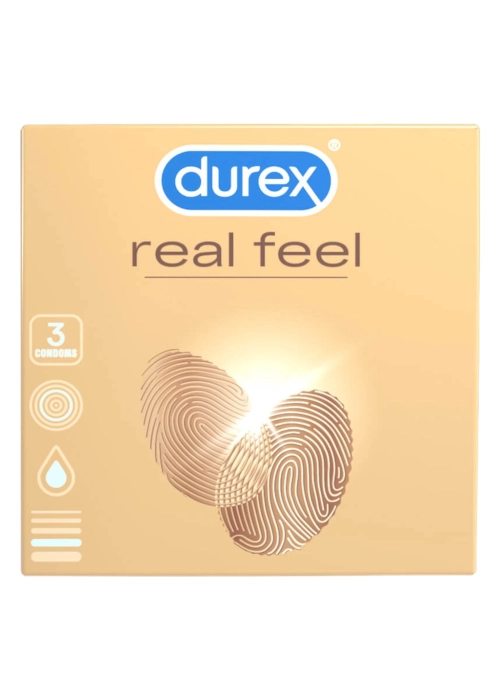 Durex Real Feel kondomy latex free 3ks