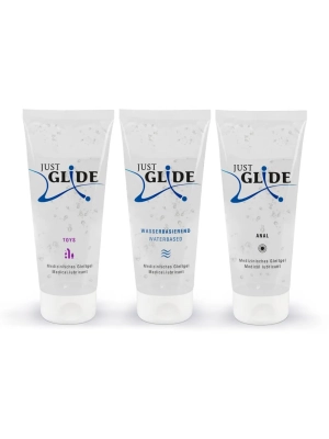 Just Glide souprava lubrikantů (3 x 200 ml)