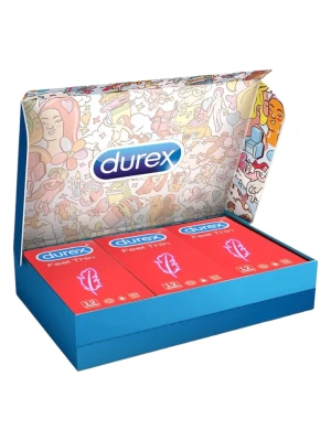 Durex Feel Thin – balíček kondomů pro realistický pocit (4 x 12ks)