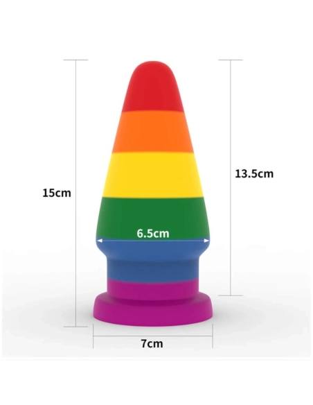 Dilatátor anální dildo Lovetoy Prider 15cm