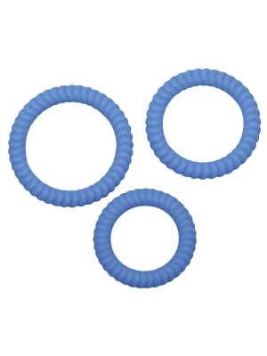 Lust trio kroužků - modré