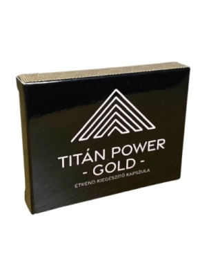 Titan Power Gold doplnok stravy pre mužov 3ks