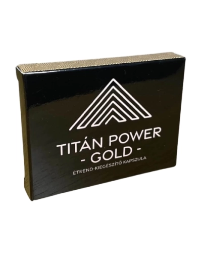 Titan Power Gold doplnok stravy pre mužov 3ks