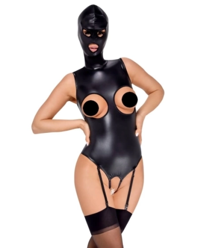 Bad Kitty otvorené body s maskou na hlavu