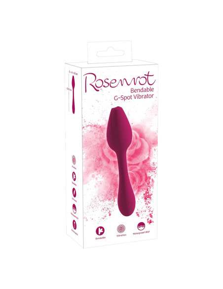 You2Toys Rosenrot - flexibilní vibrátor pro bod G (červený)