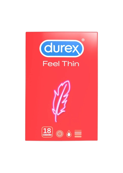 Durex ultra tenké kondomy pro intenzivnější pocit 18ks