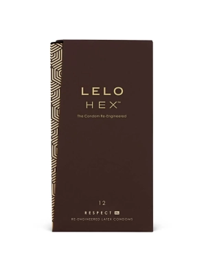 Kondomy LELO Hex Respect XL 12ks