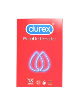 Tenké kondomy Feel Intimate Durex 18ks
