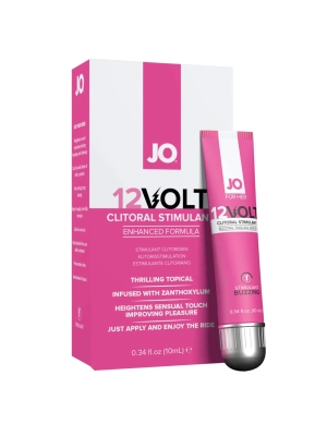 Stimulující olej na klitoris System JO Clitoral Serum Buzzing 12Volt 10ml