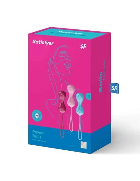 Satisfyer Balls double large Set 3 kuliček různých vah