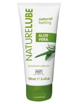 Lubrikační gel HOT NatureLube Aloe Vera Water-based Lubricant 100ml