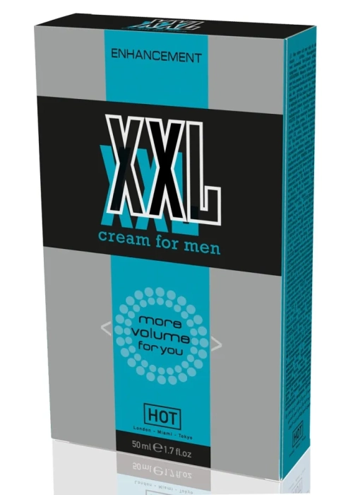 HOT XXL Volume - Intimní krém pro muže (50ml)