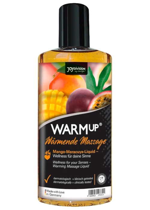 Olej na masáž s hřejícím účinkem mango marakuja 150ml