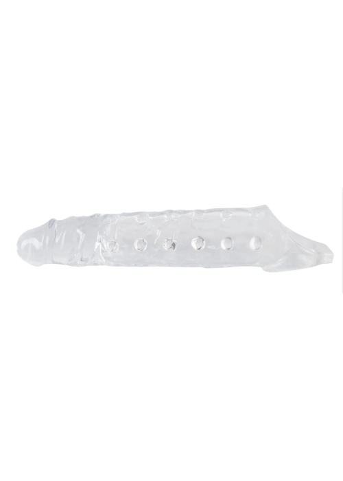 Prodlužující návlek až o 8cm delší penis Crystal Skin