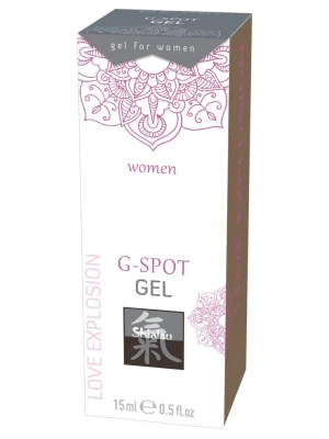 HOT Shiatsu G-Spot – gel pro stimulaci žen