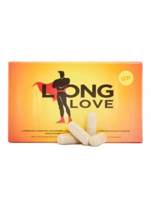 Long Love doplněk stravy pro muže na oddálení ejakulace 4ks