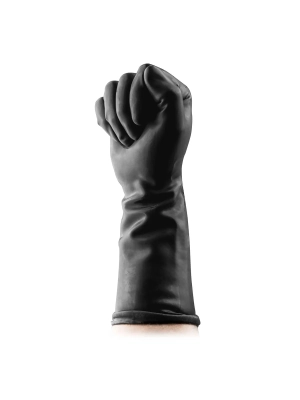 BUTTR Gauntlets Fisting Gloves latexové rukavice na fisting černé