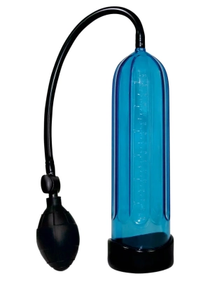 SMILE Cool - pumpa na penis (modrá)