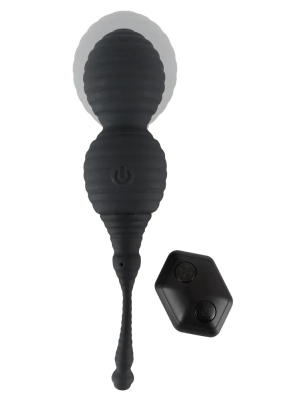 Nafukovací kuličky radio pumpable geisha ball černé